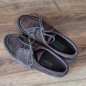 Easy Spirit Outdoors Shoes, Size 7.5, Brown Leather, Vintage